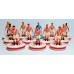 Subbuteo Andrew Table Soccer Olympiacos 100 years Centenary team on WSB Professional bases